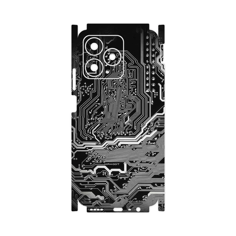 برچسب پوششی ماهوت مدل Black_Printed_Circuit_Board-FullSkin مناسب برای گوشی موبایل ریلمی C53