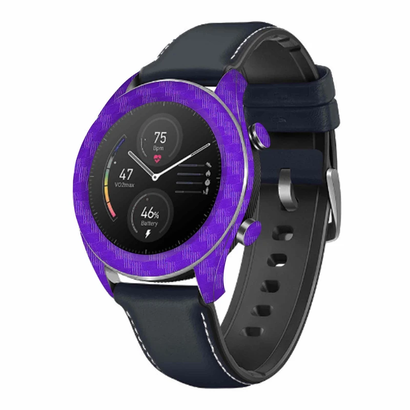  برچسب ماهوت طرح Purple-Fiber مناسب برای ساعت هوشمند آنر watch magic