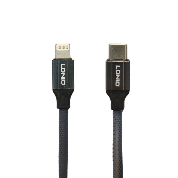 کابل تبدیل USB-C به لایتنینگ الدینیو مدل LC441i طول 1 متر