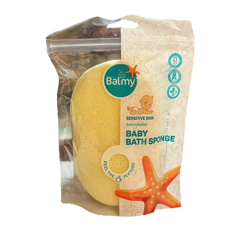 لیف حمام کودک بالمی مدل اسفنجی