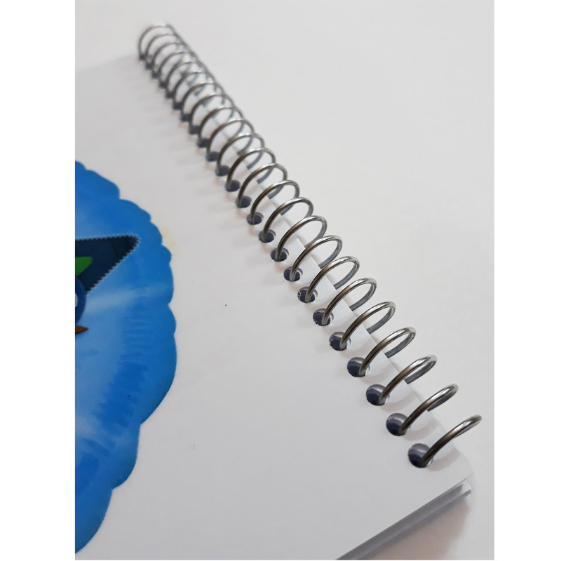 دفتر نقاشی 50 برگ مجنتا طرح بن تن کد 0040