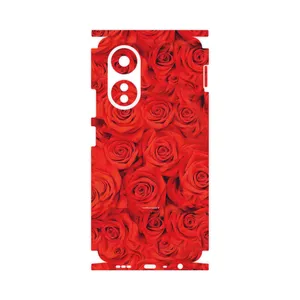 MAHOOT Red_Flower-FullSkin Cover Sticker for Oppo A58 4G