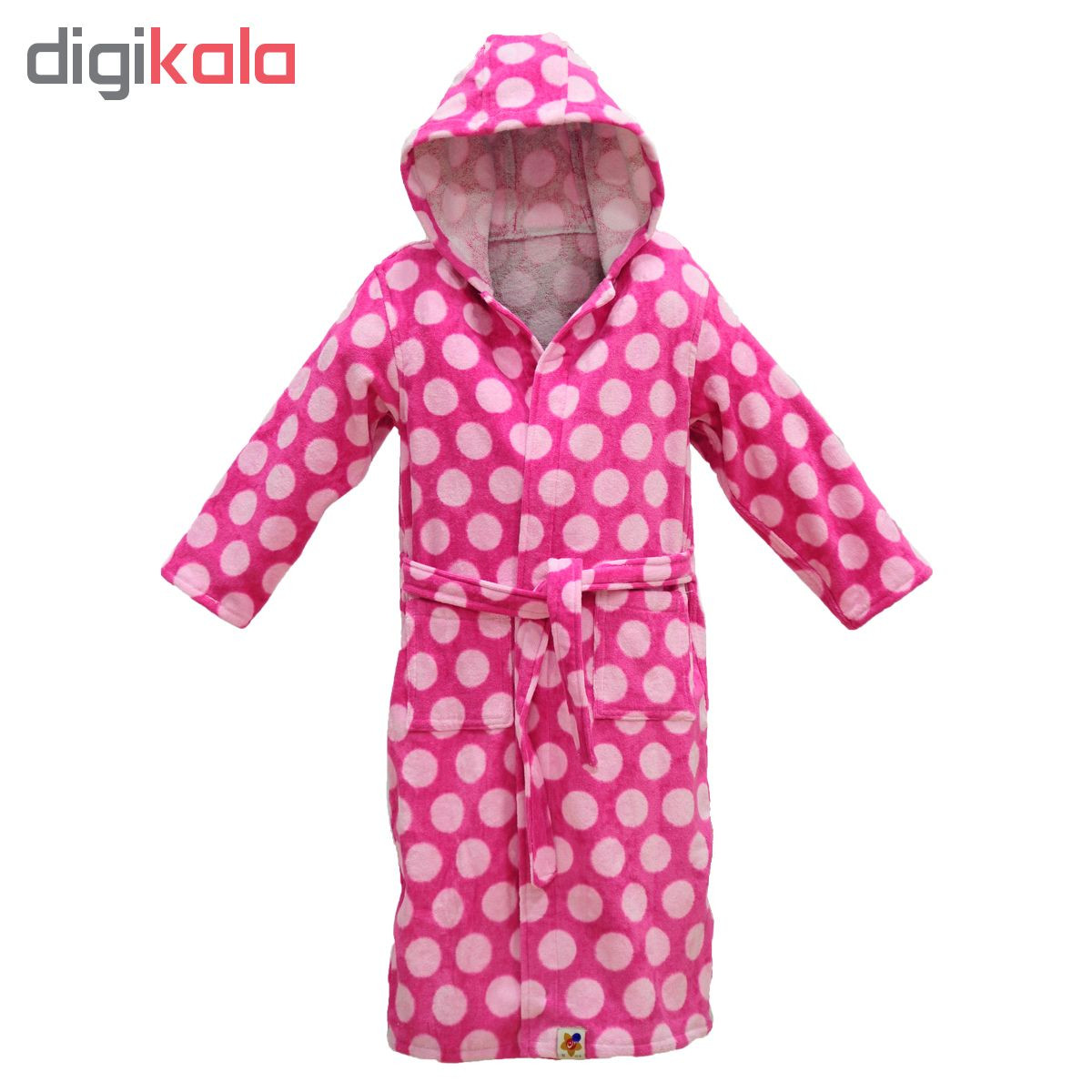 حوله پالتویی کودک طرح کیتی سایز 100 سانتی‌متر