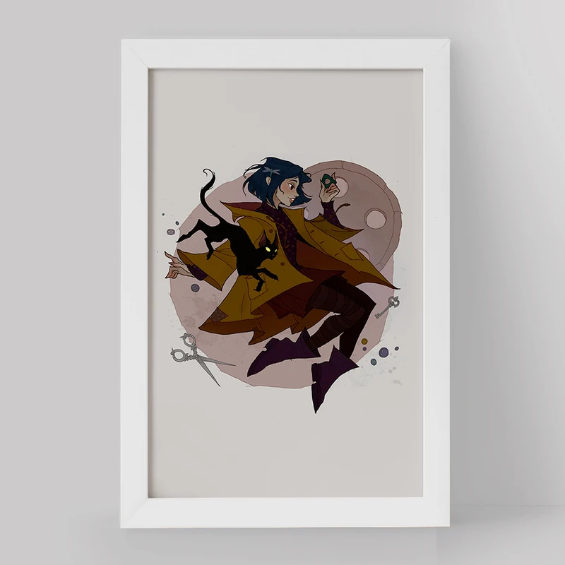 تابلو خندالو مدل کورالاین Coraline کد 20782