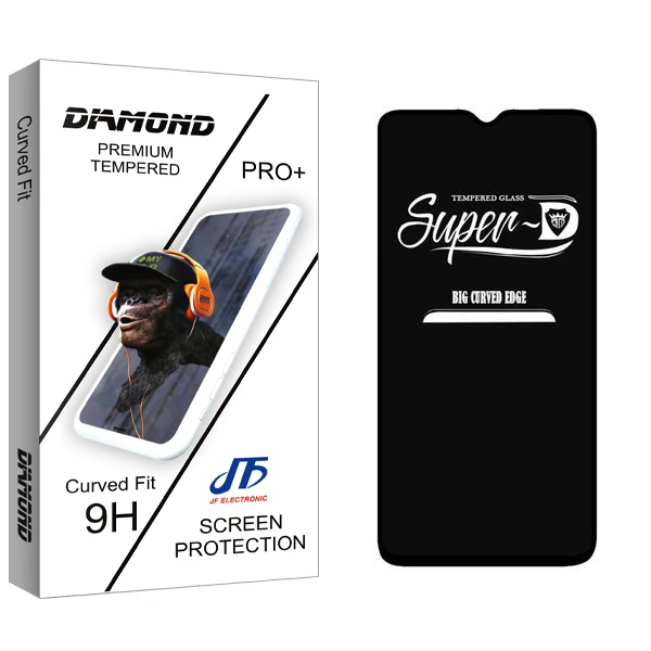 محافظ صفحه نمایش جی اف مدل Diamond SuperD مناسب برای گوشی موبایل شیائومی Redmi 10C