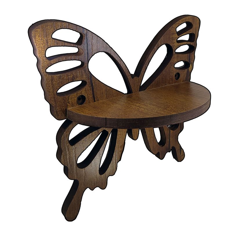 شلف دیواری طرح پروانه کد BTNX185-1