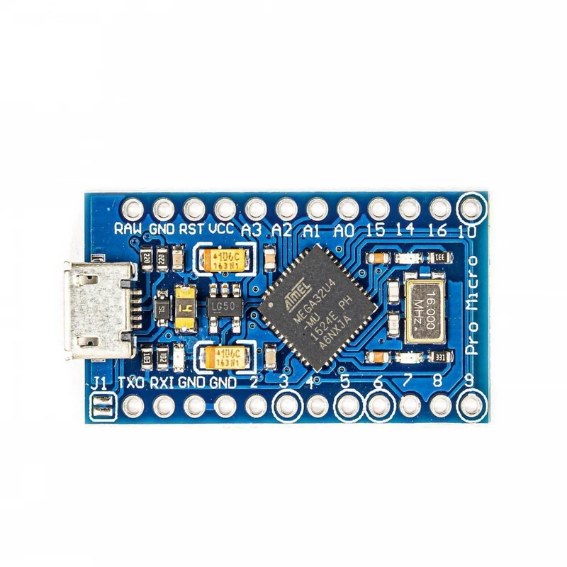 برد اتمل مدل UNO Pro Micro ATMEGA32u4