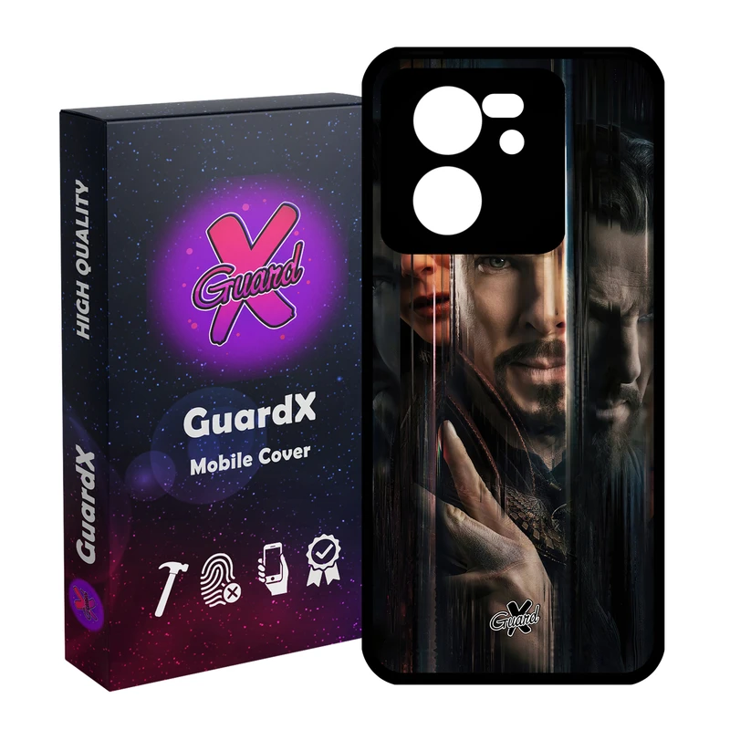 کاور گارد ایکس طرح دکتر استرنج مدل Glass10485 مناسب برای گوشی موبایل شیائومی 13T/13T Pro/Redmi K60 Ultra