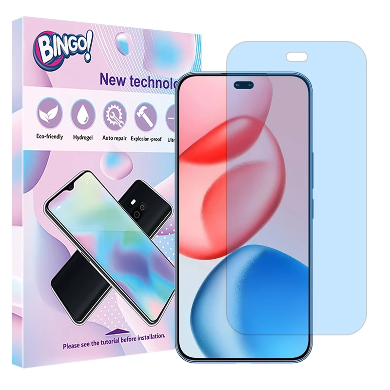 محافظ صفحه نمایش مات آنتی بلو بینگو مدل Tough مناسب برای گوشی موبایل آنر 400 Pro