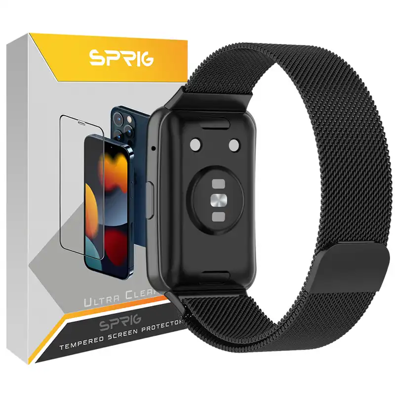 بند اسپریگ مدل Milanese مناسب برای ساعت هوشمند هوآوی Watch Fit / Fit new