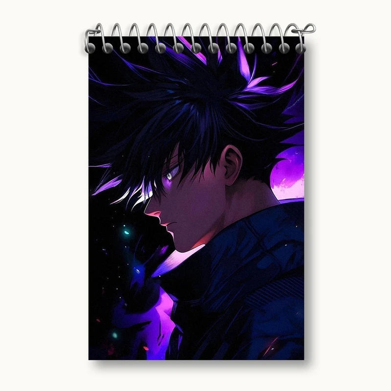 دفتر یادداشت 50 برگ خندالو مدل انیمه جوجوتسو کایزن کد F2495