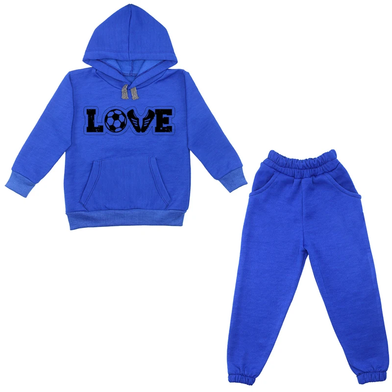 ست هودی و شلوار پسرانه مدل A01 LOVE