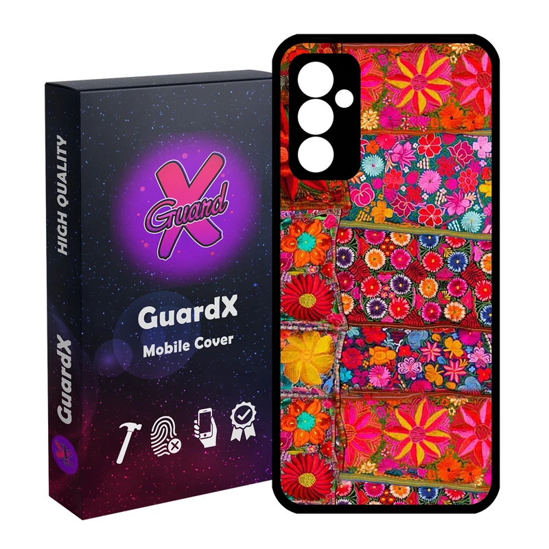 کاور گارد ایکس طرح رنگی مدل Glass10403 مناسب برای گوشی موبایل سامسونگ Galaxy S23 FE