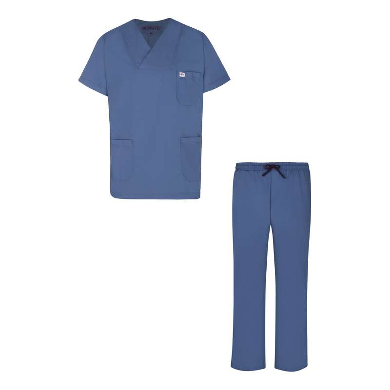 ست روپوش و شلوار جراحی مونوتیپ مدل A-015-R