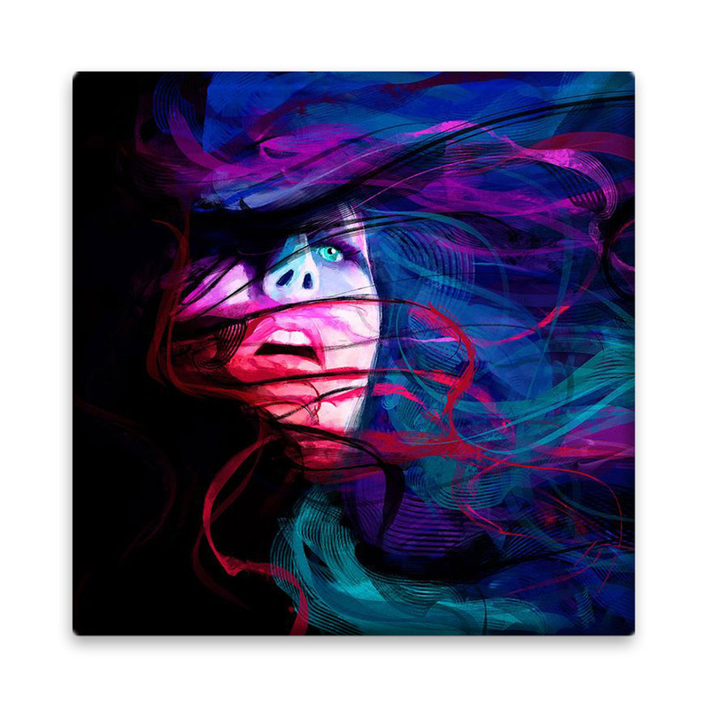 کاشی مدل M1107 طرح انتزاعی دختر و زن