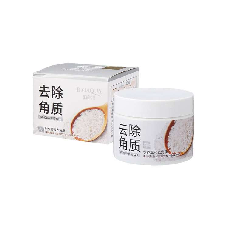 اسکراب لایه بردار پوست بایواکوا مدل Brightening Exfoliating Rice Gel حجم 140 میلی لیتر اسکراب لایه بردار پوست بایواکوا مدل Brightening Exfoliating Rice Gel حجم 140 میلی لیتر