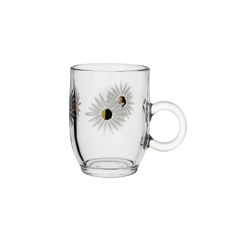 فنجان بلینک مکس مدل بارل طرح گل بابونه بسته 6 عددی 