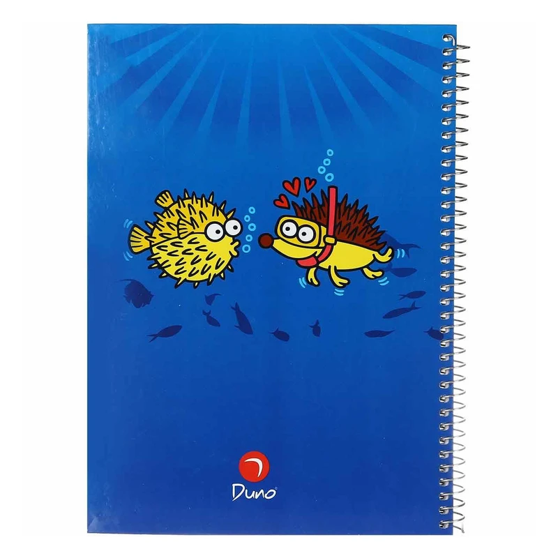 دفتر 120 برگ دونو طرح عشق تیغی