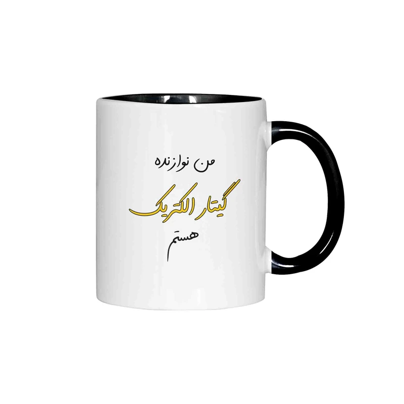 ماگ ژالینو طرح نوازنده گیتار الکتریک کد 001