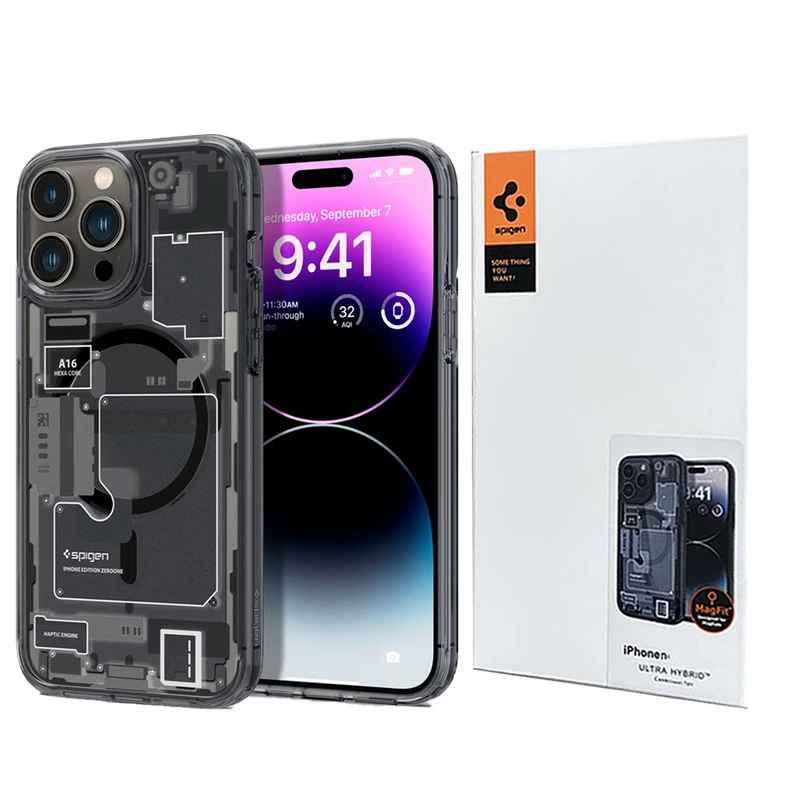 کاور اسپیگن مدل Ultra Hybrid Magfit مناسب برای گوشی موبایل اپل iPhone 14 Pro Max