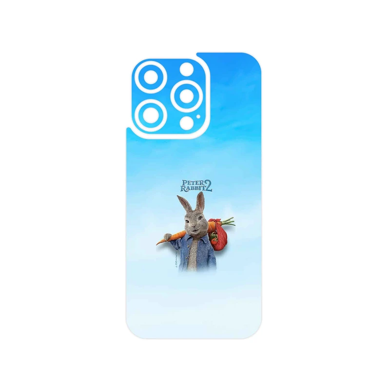 برچسب پوششی ماهوت مدل Peter Rabbit مناسب برای گوشی موبایل اپل iPhone 15 Pro