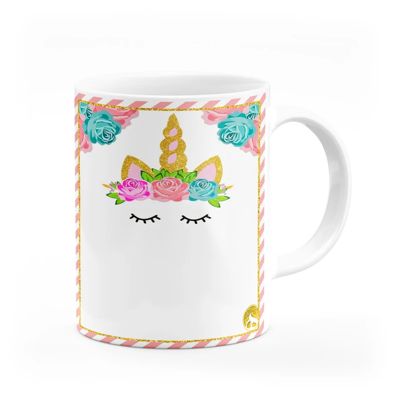 ماگ هومرو طرح یونیکورن اسب تک شاخ مدل MG9632