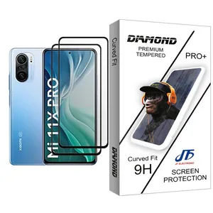 JF Diamond Glass MIX002 Screen Protector For Xiaomi Mi 11X Pro Pack Of 2