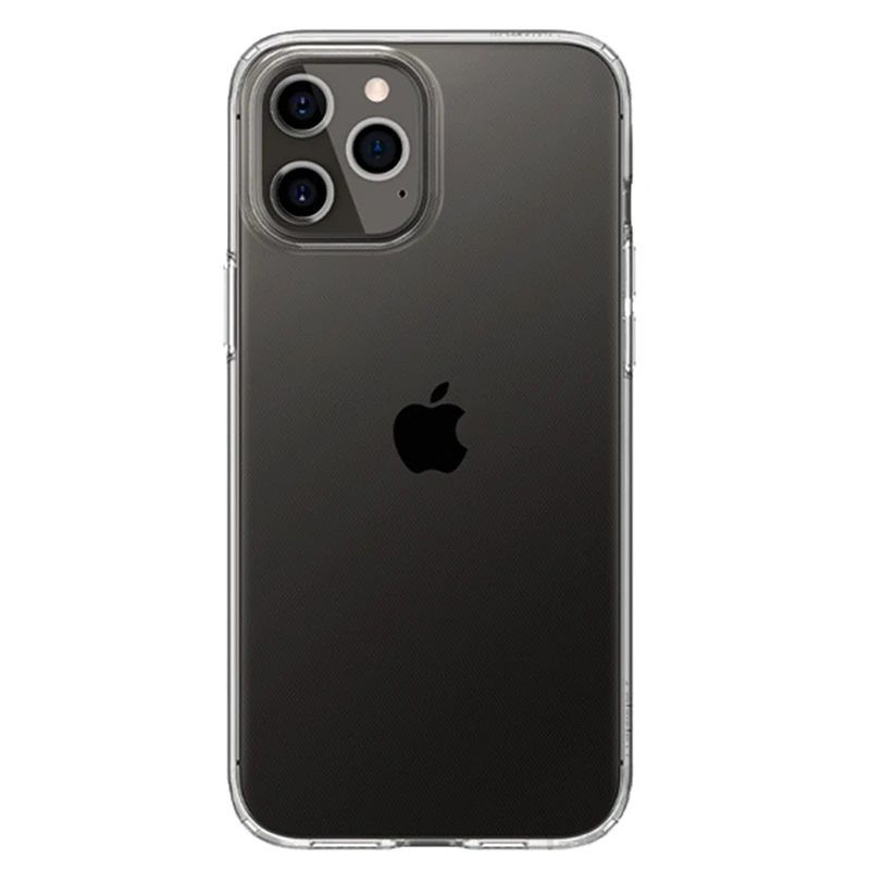 کاور اسپیگن مدل Liquid Crystal مناسب برای گوشی موبایل اپل iPhone 12 / 12 pro