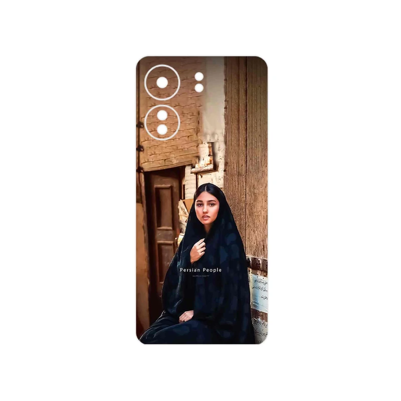 برچسب پوششی ماهوت مدل Portrait of an Iranian Woman مناسب برای گوشی موبایل شیائومی Poco C65