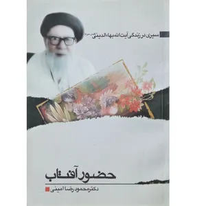کتاب حضور آفتاب سیری در زندگی آیت الله بهاءالدینی اثر دکتر محمود رضا امینی انتشارات مهر 