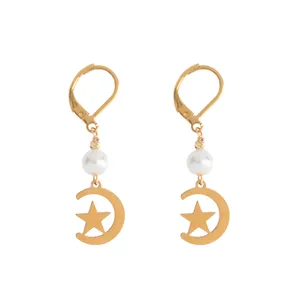 گوشواره طلا 18 عیار زنانه مدل rk101