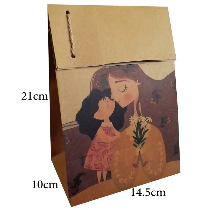 ساک هدیه مدل کادویی مجموعه 2 عددی