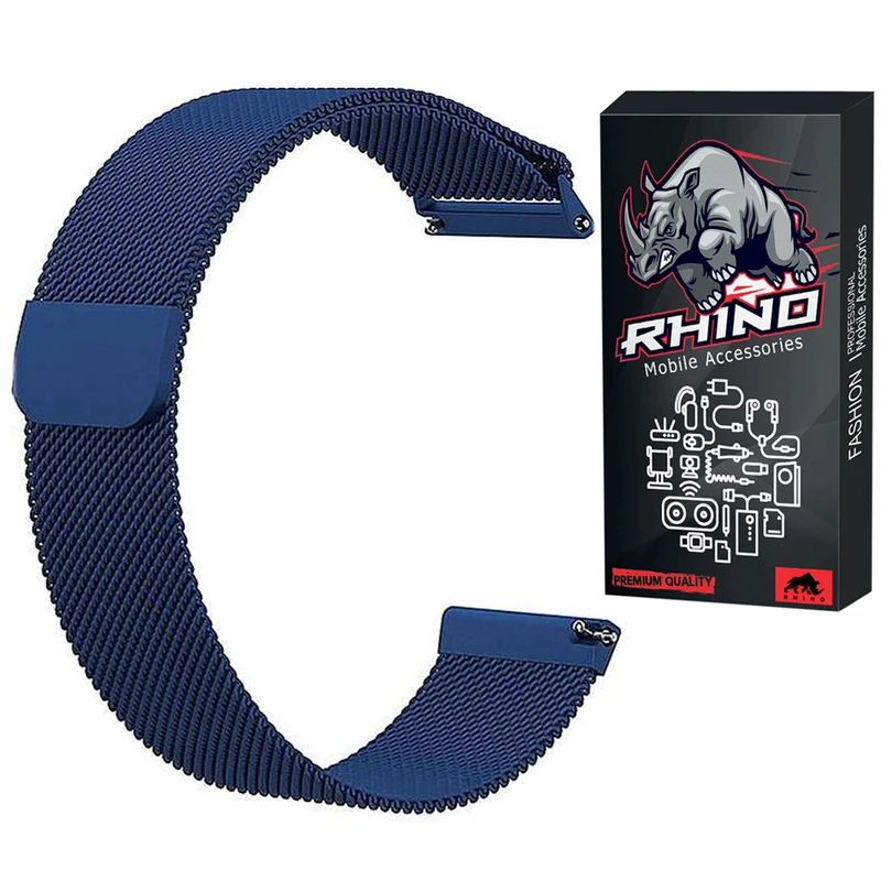 بند راینو مدل R-Milanese مناسب برای ساعت هوشمند امیزفیت Stratos 3