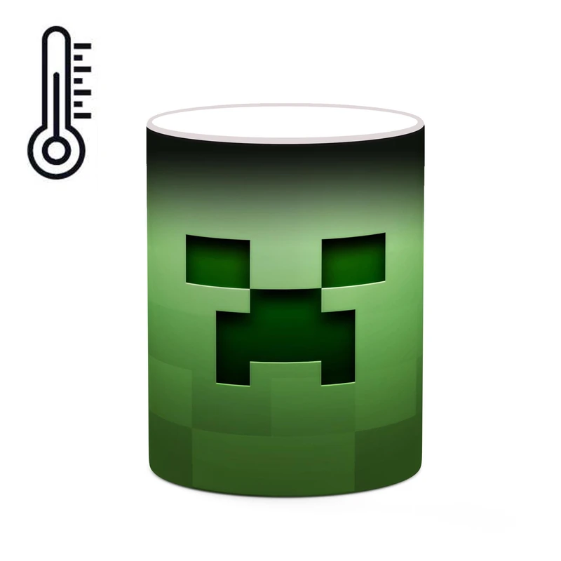 ماگ حرارتی کاکتی طرح ماینکرافت minecraft مدل mgh41589