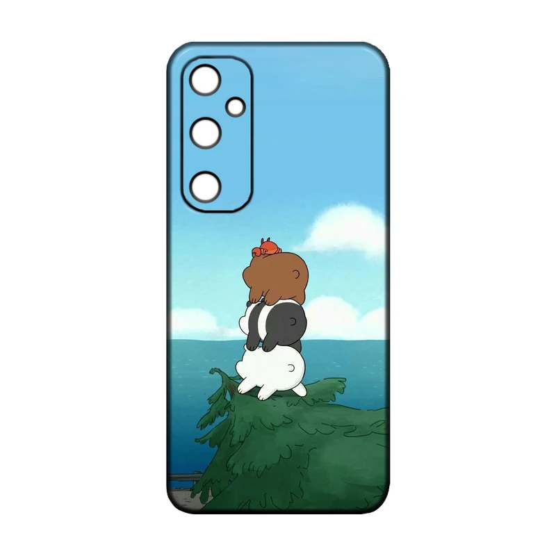 کاور طرح خرس کله پوک کد 376 مناسب برای گوشی موبایل سامسونگ Galaxy A56