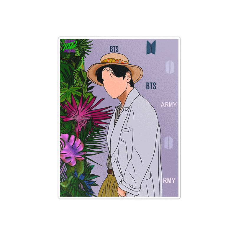استیکر لپ تاپ ویندی دیزاین طرح BTS مدل ndi867