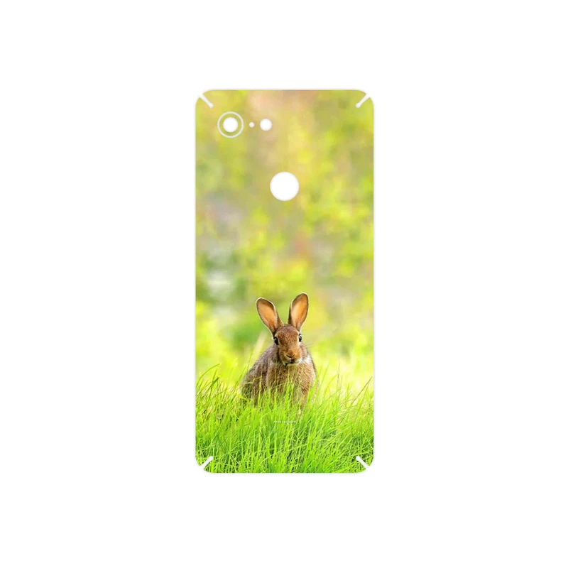 برچسب پوششی ماهوت مدل Rabbit مناسب برای گوشی موبایل گوگل Pixel 3