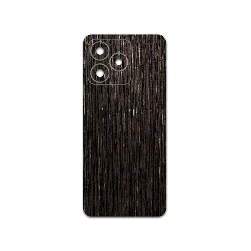 برچسب پوششی ماهوت مدل Dark-Gold-Stripes-Wood مناسب برای گوشی موبایل ریلمی C53