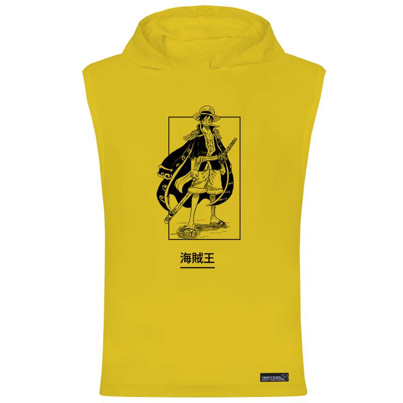 تاپ کلاه دار مردانه 27 مدل انیمه وان پیس کد WN786