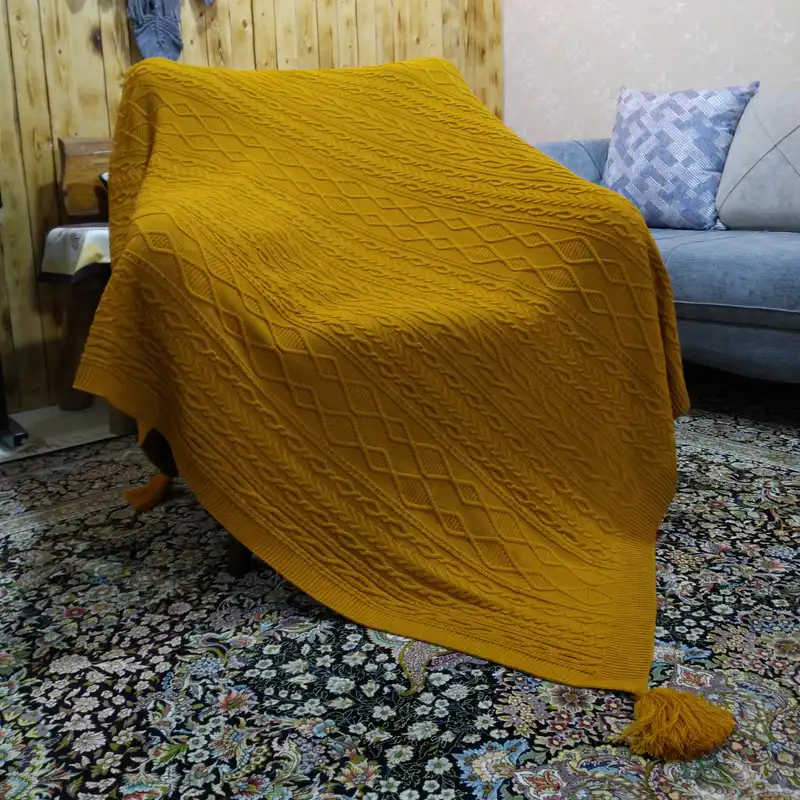 شال مبل و تخت مدل رویا سایز 175×145 سانتیمتر