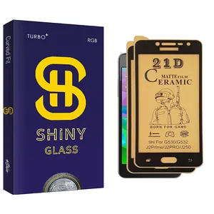 Atouchbo Shiny Glass Matt Ceramics Screen Protector For Samsung Galaxy G530 Pack Of 2