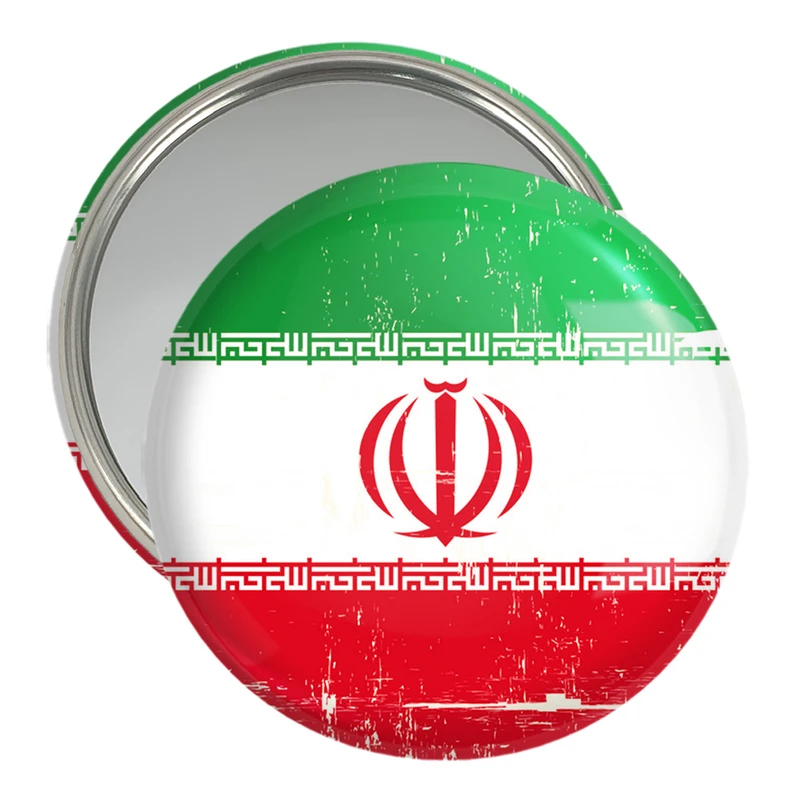 آینه جیبی خندالو مدل پرچم ایران کد 23951