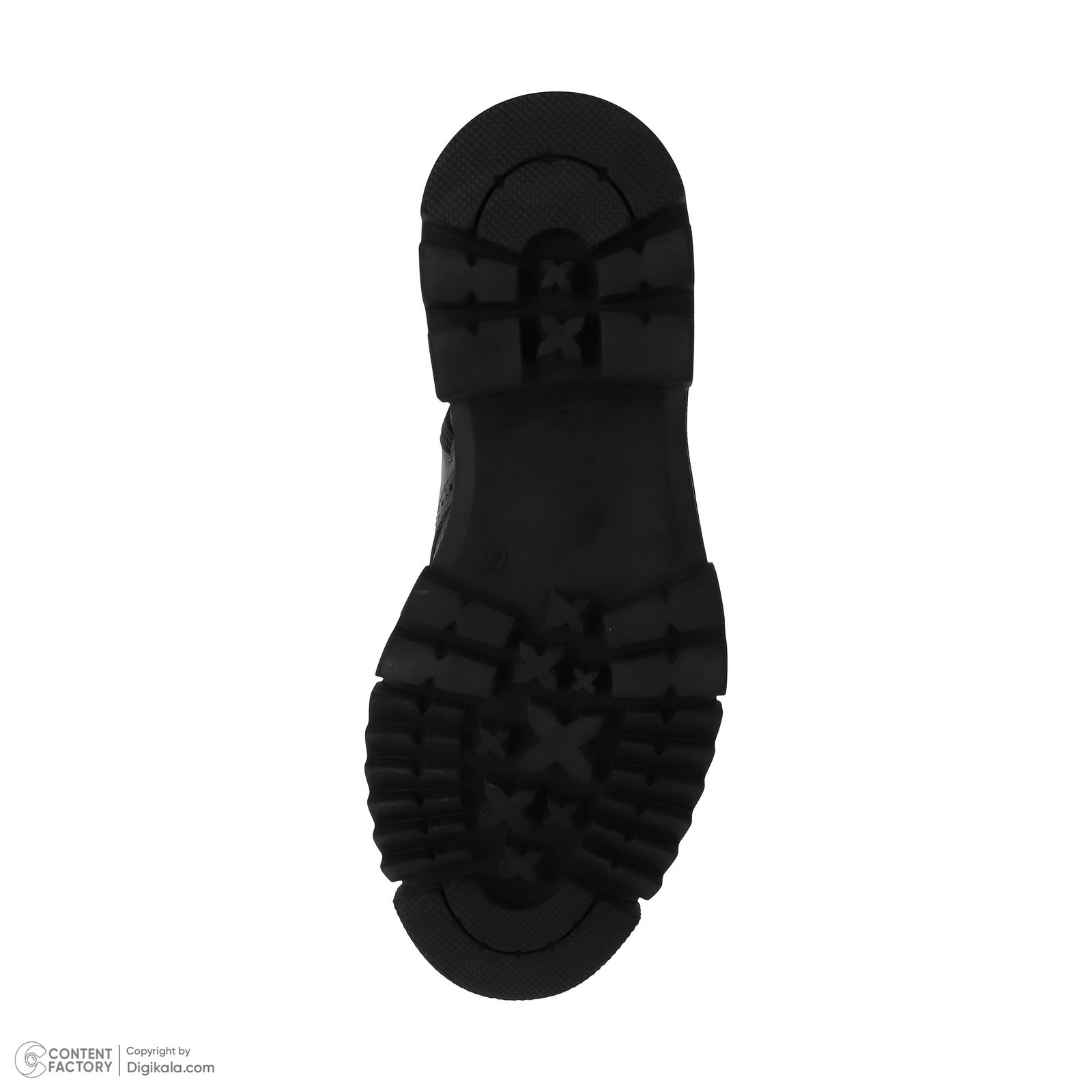 نیم بوت مردانه چرم مشهد مدل J6119-006 -  - 2
