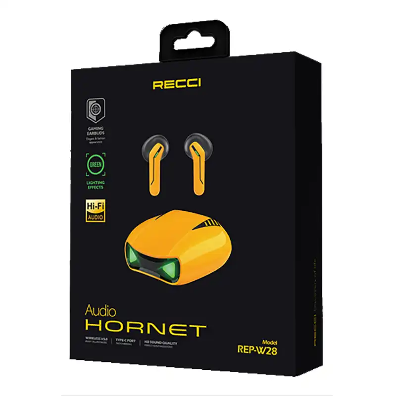 هندزفری رسی مدل RECCI GAMING EARBUDS REP-W28