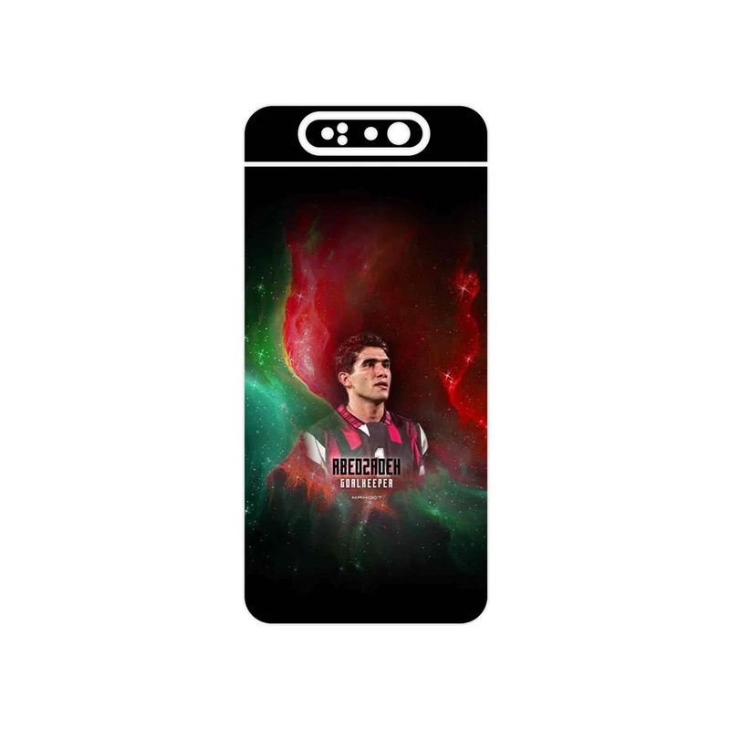 برچسب پوششی ماهوت مدل Ahmad Reza Abedzadeh مناسب برای گوشی موبایل سامسونگ Galaxy A80