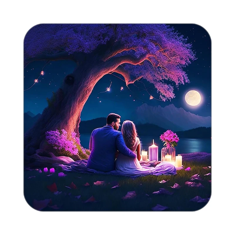 زیر لیوانی کاکتی مدل عاشقانه کد mp13143