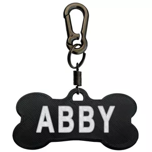 پلاک شناسایی سگ مدل ABBY