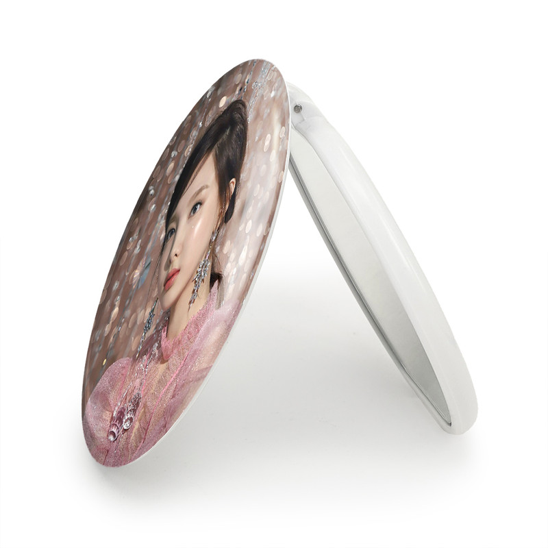 آینه جیبی خندالو طرح نایون گروه توایس TWICE مدل تاشو کد 19950