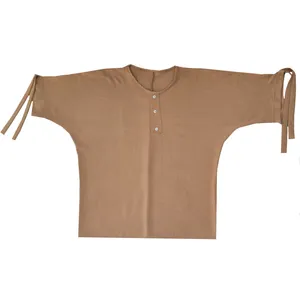 بلوز آستین کوتاه زنانه مدل ابر و بادی