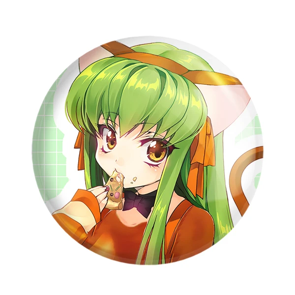 مگنت خندالو طرح C.C سی سی انیمه مدل Code Geass کد 13073